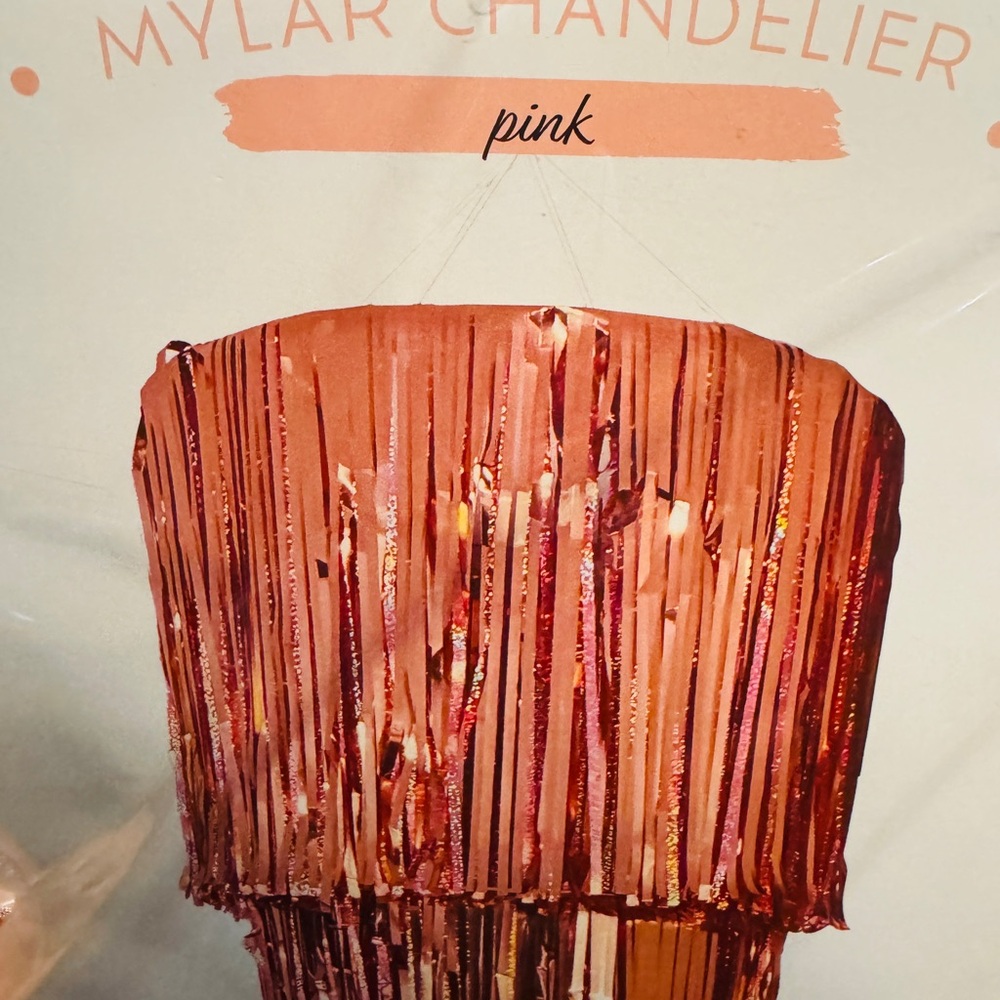 NEW Rose gold  Hanging Decor (set of 2)